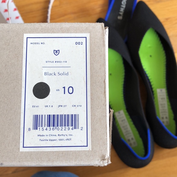 Perfect black point Rothy’s - Picture 7 of 7